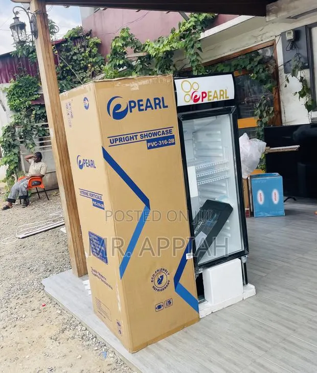 Shop Unique Pearl PVC-316-2b 1 Door Beverage Cooler. · Photo 1