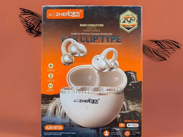 AZK-BT26 Clip-on Wireless Stereo Earphones · Photo 1