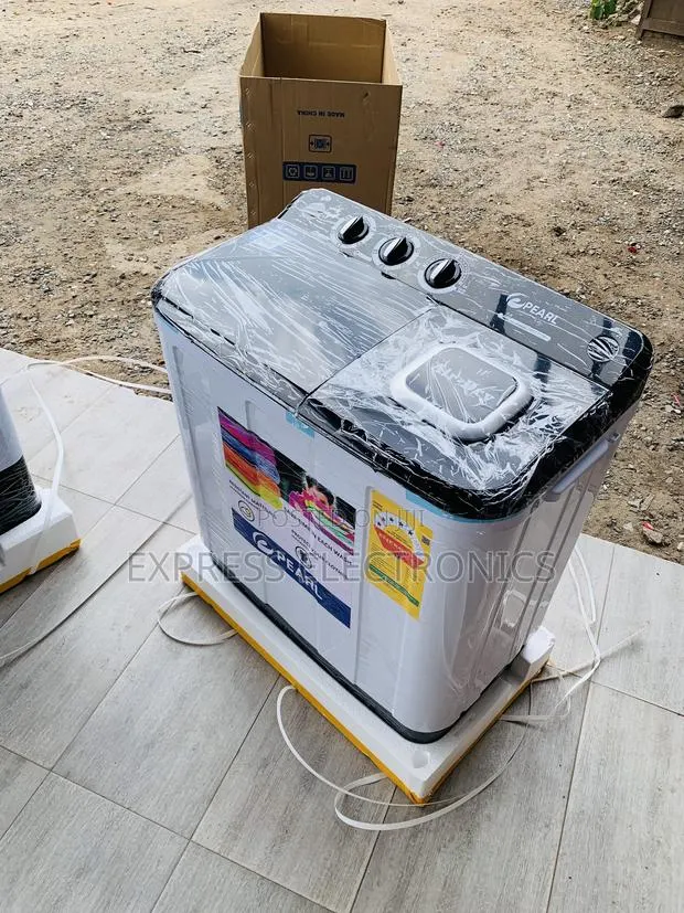 Text Us for Pearl 7kg Twin Tub Semi Automatic Washing Machine PWM-70TT · Photo 1
