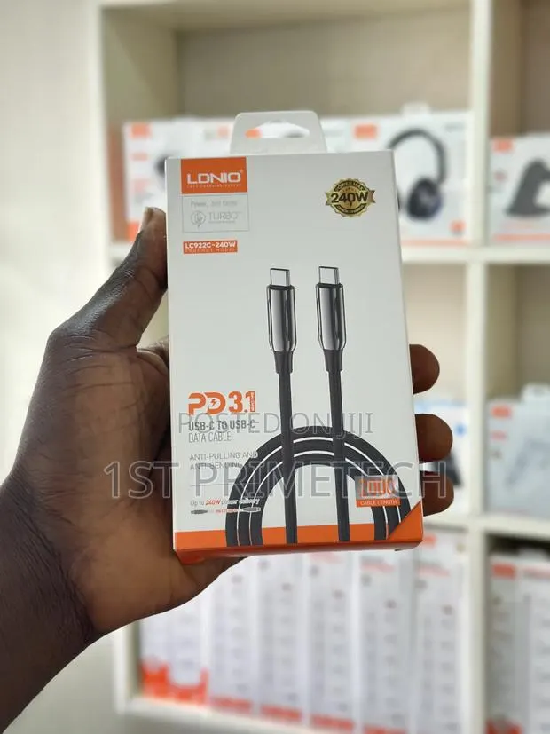 Ldnio 2 Meter C to C Cable(Lc922c-240) · Photo 1
