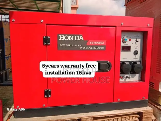 Magnified Unit 16500watts 15kva Honda Diesel 15kva · Photo 1