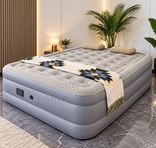 Instant Guestroom Set Up:Automatic Air Mattress With Inbuilt Pump · Photo 1