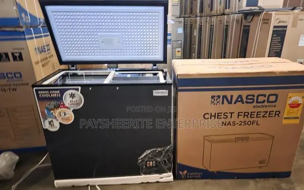Nasco 200l Chest Freezer With Sliding Glass Ghc2699 · Photo 1