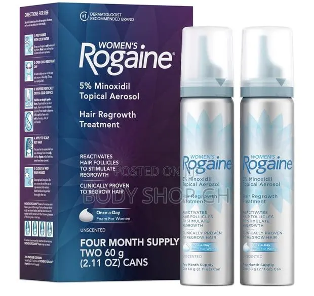 Rogaine Minoxidil Foam for Women · Photo 1
