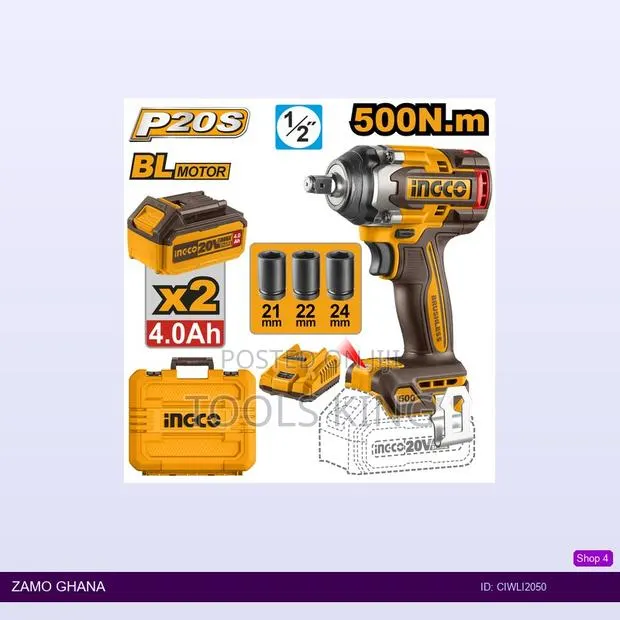 Cordless Impact - Ciwli2050 · Photo 1