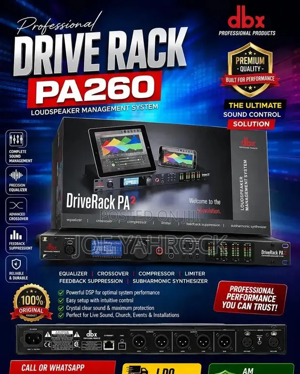 Pa260 Drive Rack DBX · Photo 1