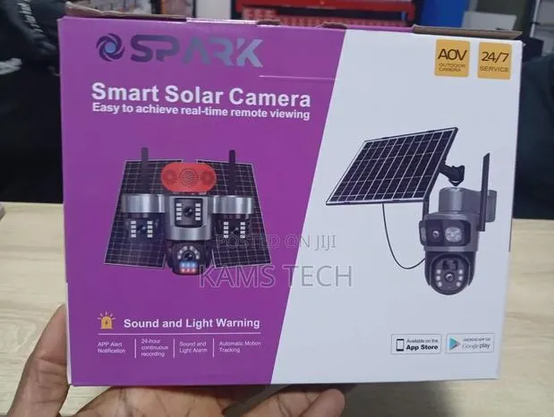 3lens Wifi Solar PTZ Camera (No Sim) · Photo 1