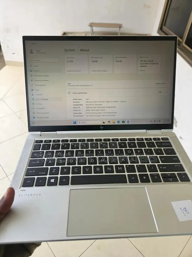 Laptop HP EliteBook x360 1030 G8 16GB Intel Core i7 SSD 512GB · Photo 1