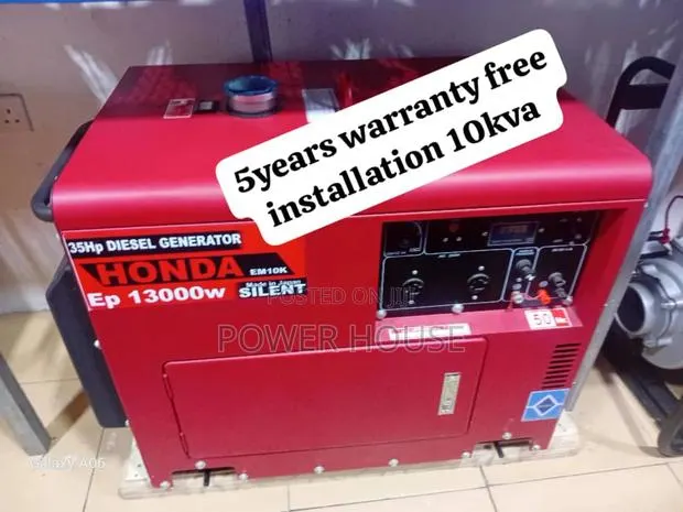 Crystal Grid Honda Diesel 10kva 13000watts Generator 10kva · Photo 1