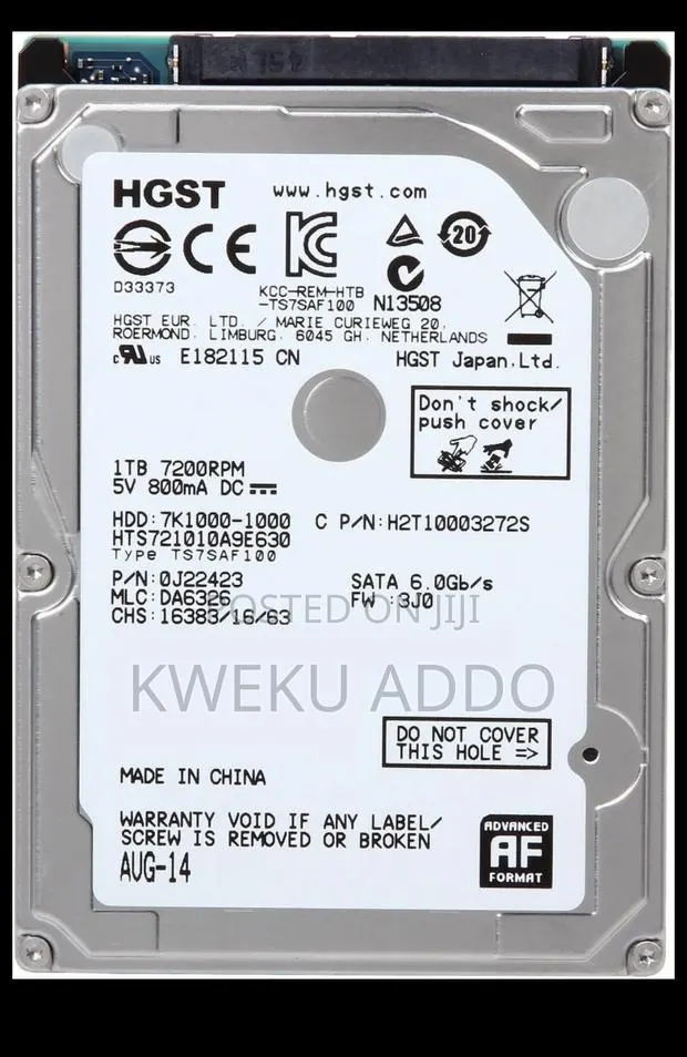 HGST Hard Drive for Laptop · Photo 1