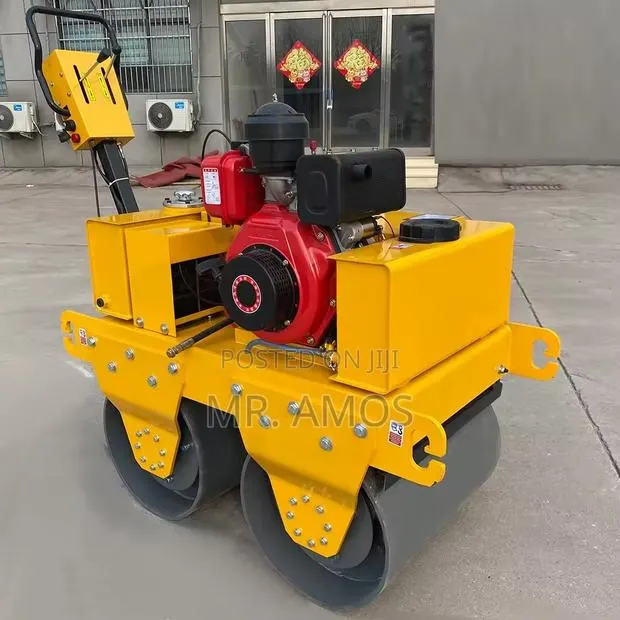 600KG AL-60 Double Drum Walk-Behind Roller · Photo 1