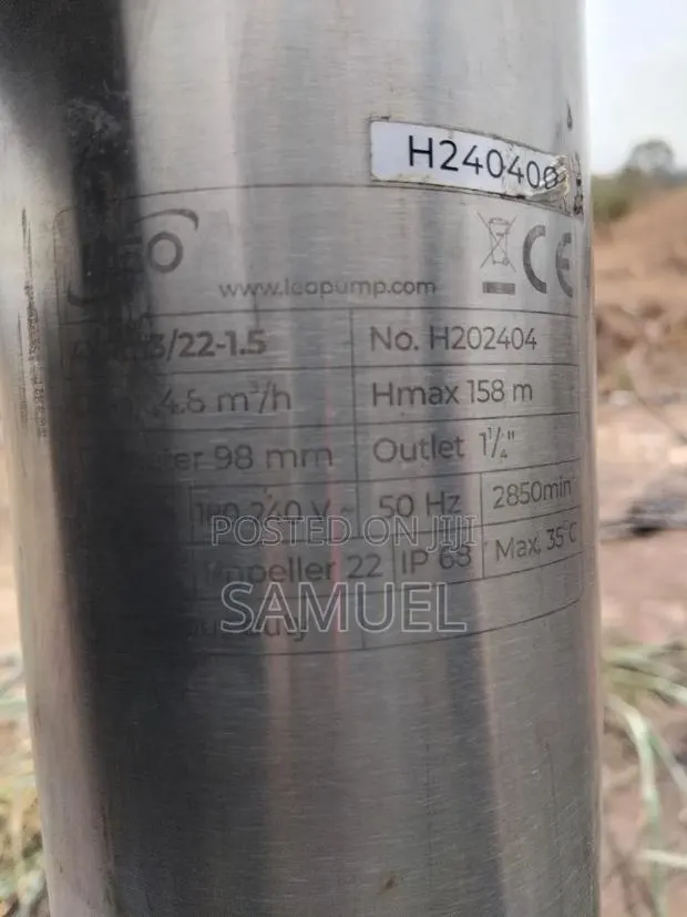Borehole Pump · Photo 1