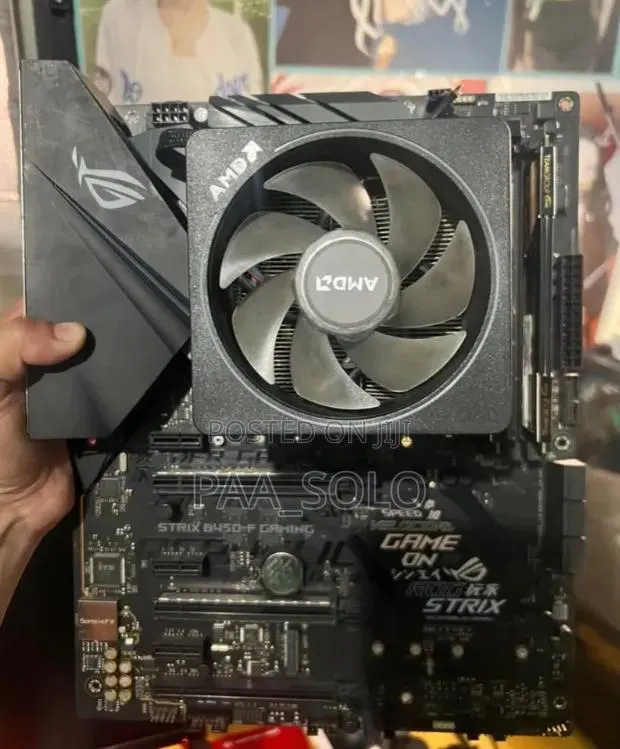 ASUS Rog Strix B450-F Gaming Motherboard Plus Ryzen 7 5700x Combo · Photo 1