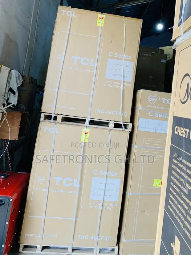 Just Order White TCL 5.0hp R410 Floor Standing Air Condition · Photo 1