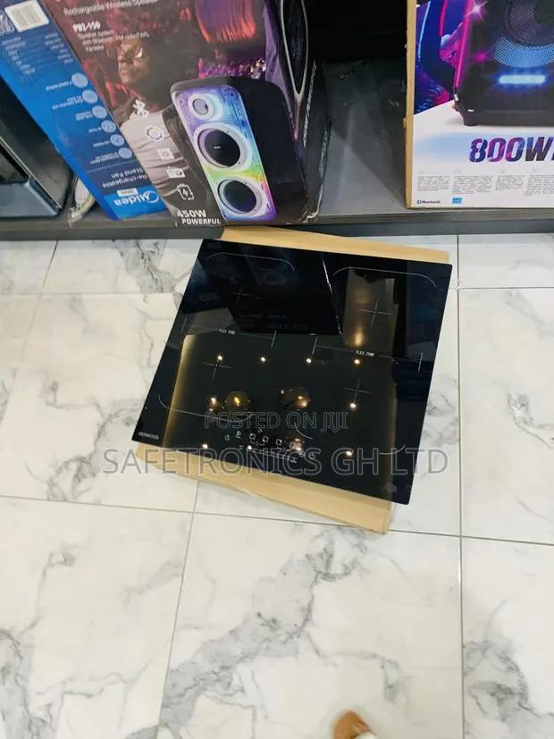 Accurate Black Kenwood in-Built 4-Electric Ceramic Hobs: 60cm · Photo 1