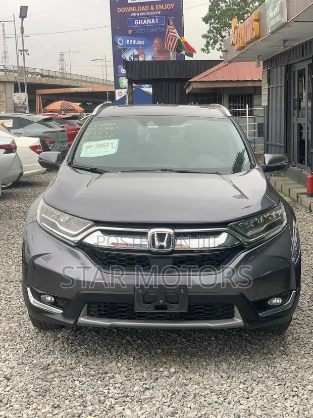 Honda CR-V Touring AWD 2020 Gray · Photo 1