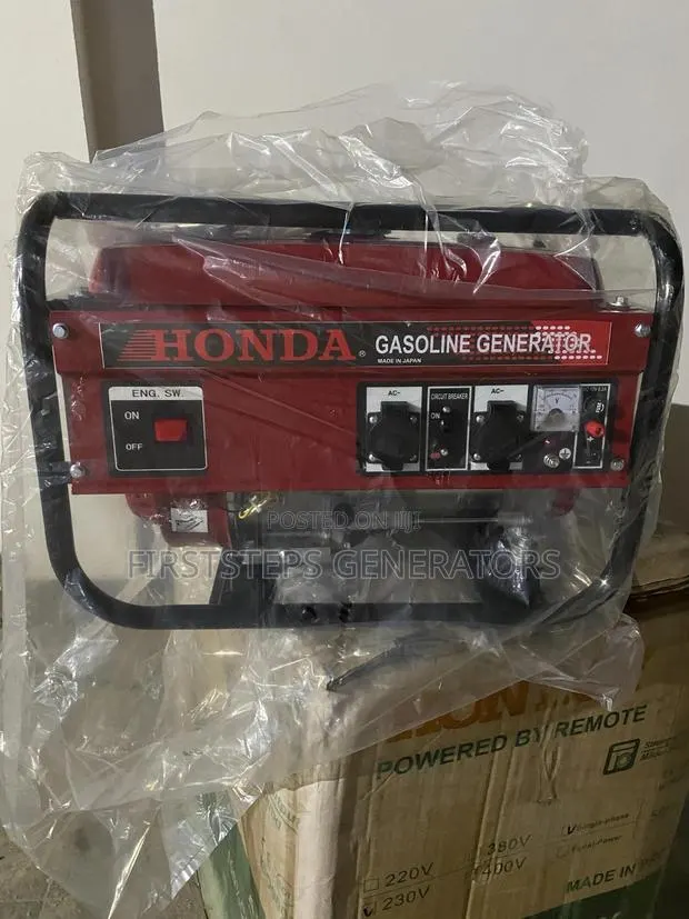 Silent Gasoline Generator 7.5kv New Honda Generator Ec8500 · Photo 1