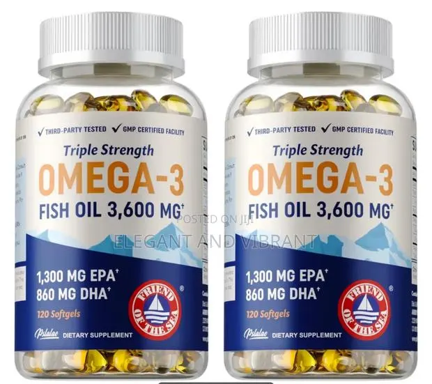 Omega 3 Tripple Strength Fish Oil Capsules · Photo 1