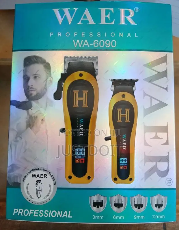 Waer 6090 2 in 1 Rechargeable Clipper. · Photo 1