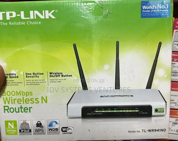 Tl-Wr941nd End of Life
450mbps Wireless N Router · Photo 1