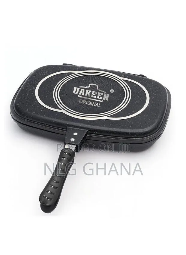 4.7l Granite Double Fry Pan, 36cm / 14.2 in - Non-Stick. Ghx7260 · Photo 1