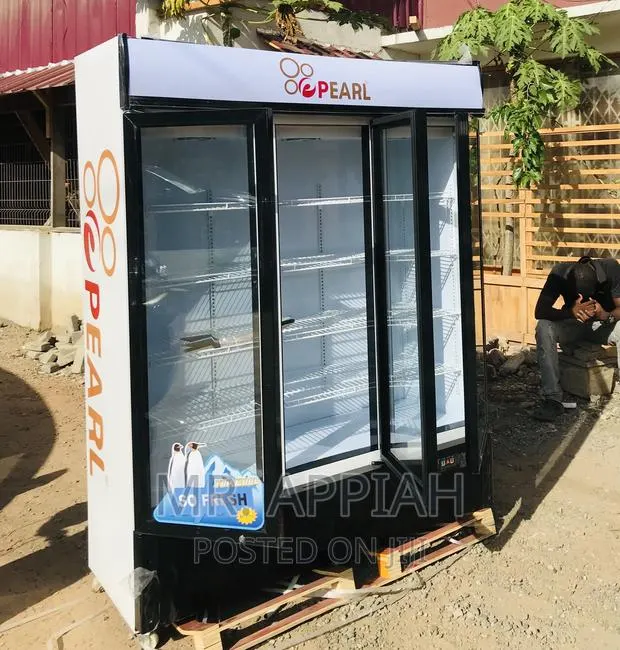 Fast Chilling Pearl PVC-150 3 Door Electric Beverage Cooler · Photo 1