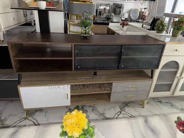 Modern TV Stand / Entertainment Console – Brand New · Photo 1