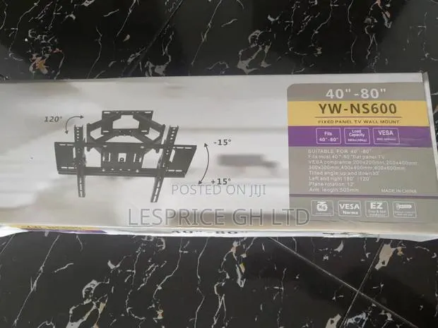 Quality Tv Mount Wall Brackets - Fix 40-80 Inch · Photo 1