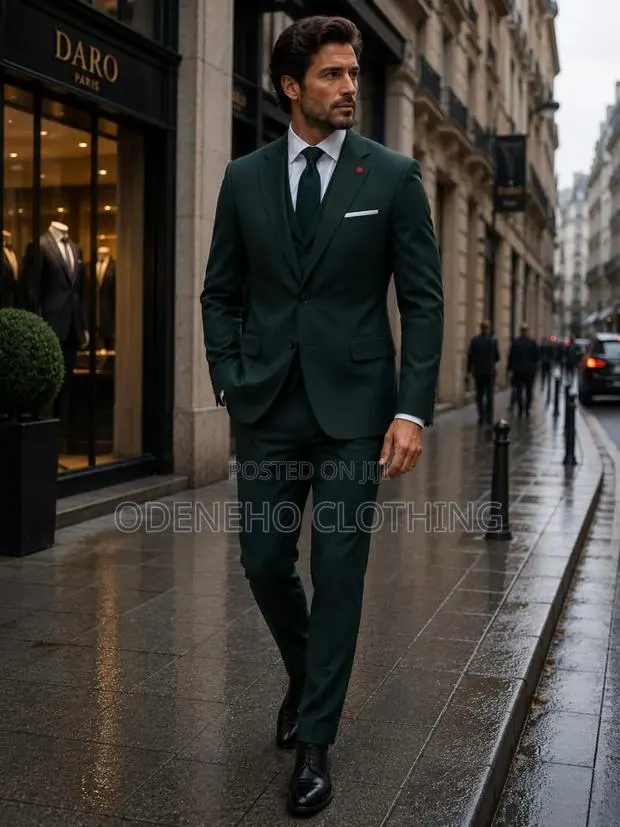 Army Green Suit for Men · Photo 1