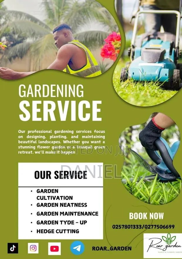 Gardening Service(Flower Planting and Grass Care) · Photo 1