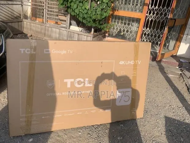 New Adorable TCL 75 Inches 4k Smart Television(Remote Control) · Photo 1