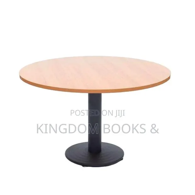 Modern Round Office Conference / Meeting Table (Model WX560213) · Photo 1