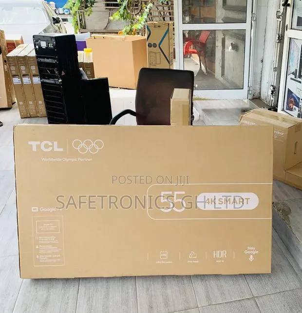 Secure New 55 Inch TCL P6l Smart TV · Photo 1