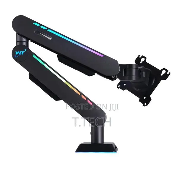 Heavy Duty RGB Gaming Monitor ARM With Remote Control · Photo 1