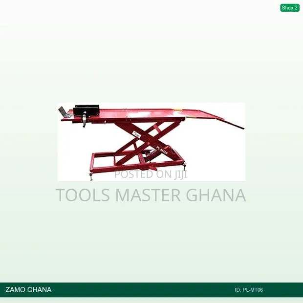Motorcycle Scissor Lift 362kg Pneumatic - Pl-mt06 · Photo 1