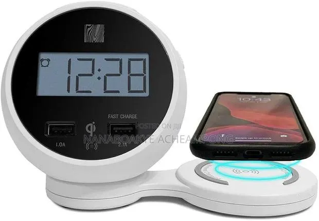Wireless Charging Alarm Clock · Photo 1