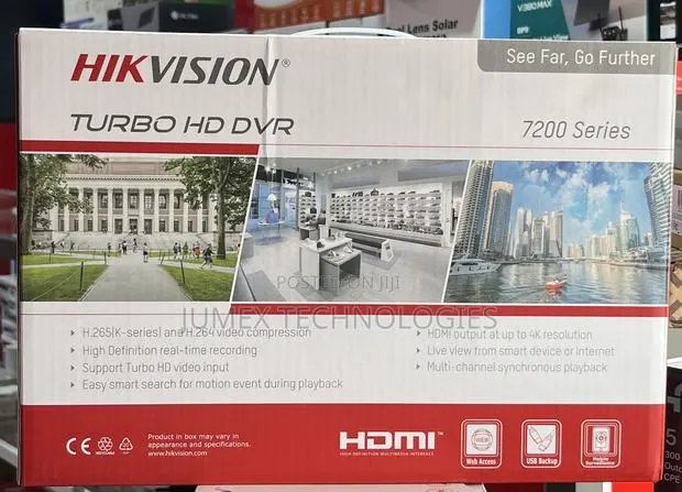 Hikvision 8ch DVR With Audio Support Ds-7208-Hghi-M1 · Photo 1