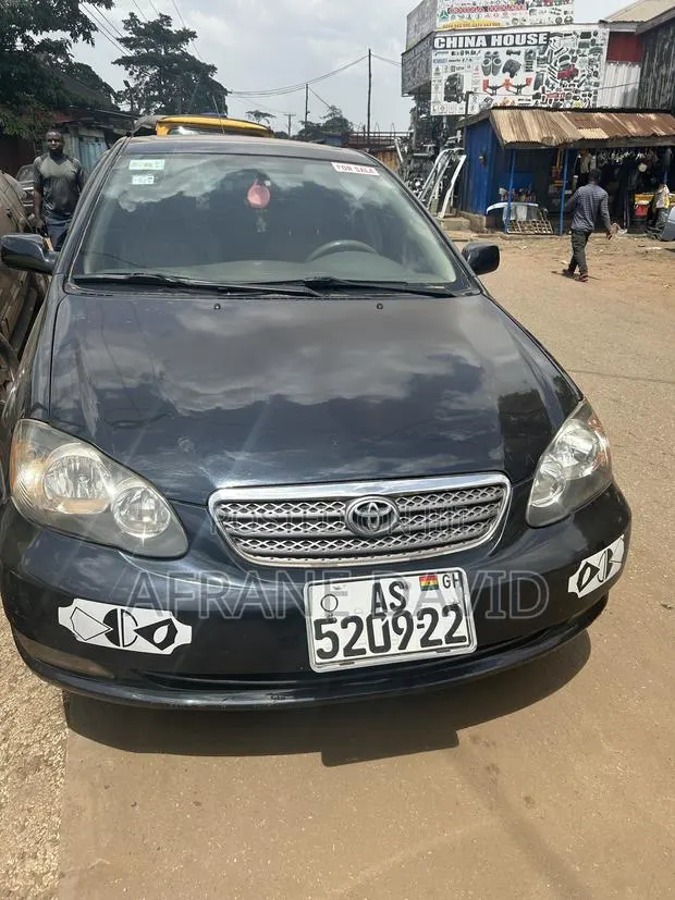 Toyota Corolla 2008 Black · Photo 1