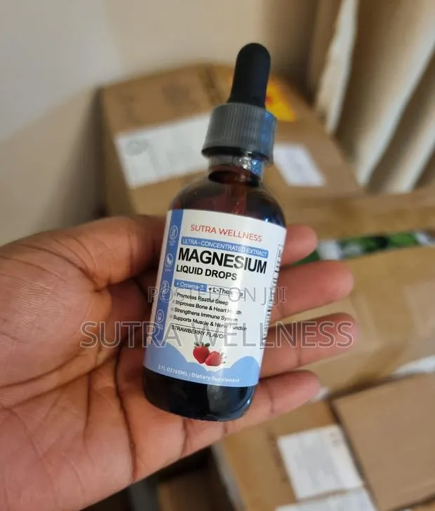 Magnesium L-Theanine Drops (Calm, Focus Sleep Support) · Photo 1