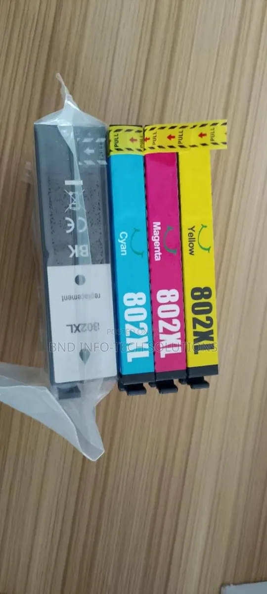 802xl Remanufactured Ink Cartridges for Epson Workforce Printers · Photo 1