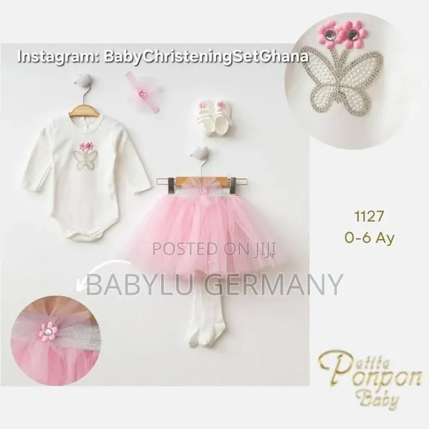Baby Girl 5 Piece Pink Tulle Tutu Skirt Gift Box · Photo 1