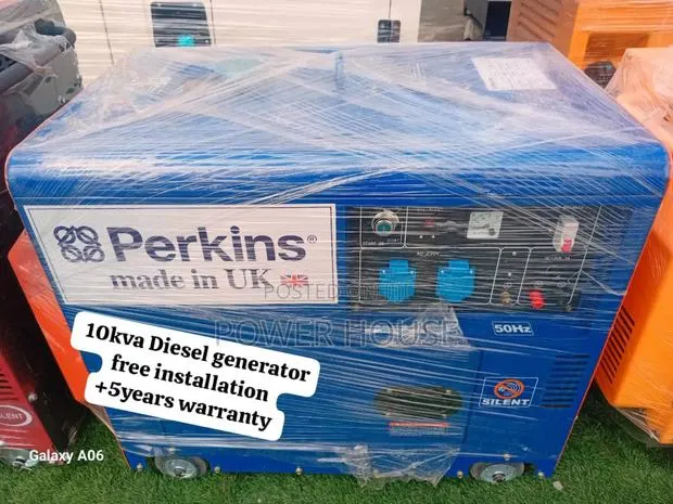 Poweredge Perkins Diesel Generator 10kva Silent · Photo 1