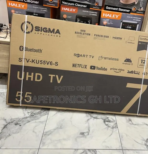 Purchase Sigma 55 Inch Satellite Uhd Led Digital Android Tv · Photo 1