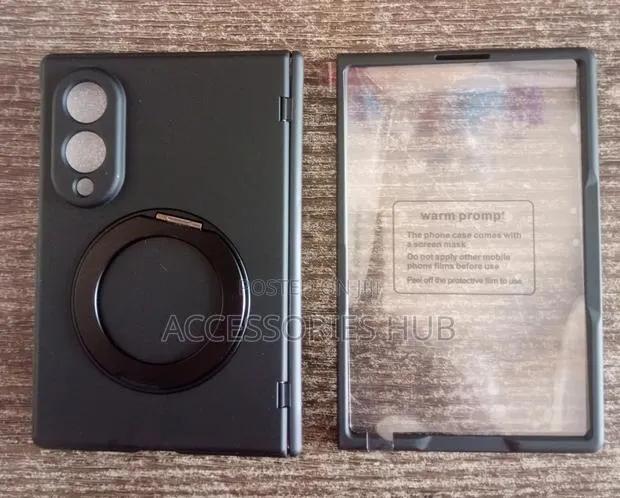Samsung Z Fold 8 Case With Inbuilt Screen Protector and a Stand · Photo 1