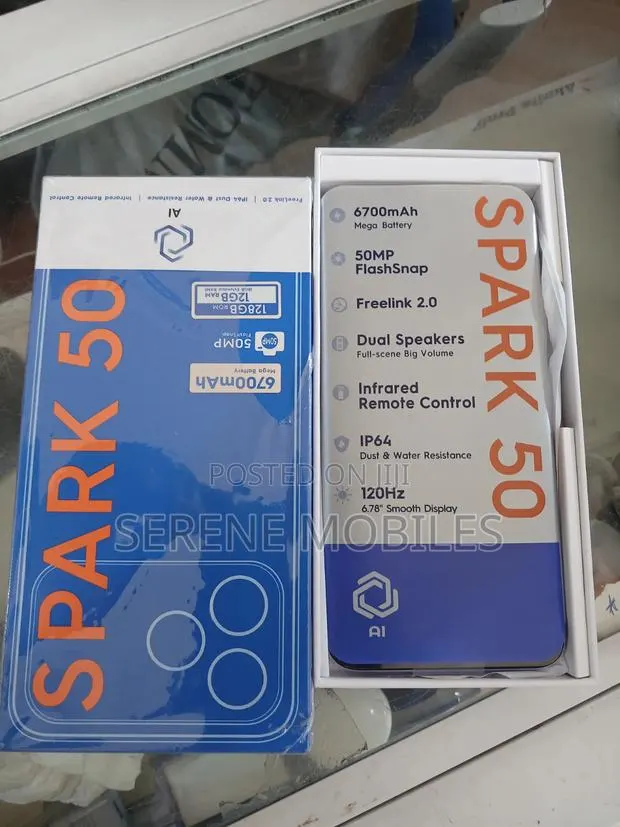 New Tecno Spark 50 128 GB · Photo 1
