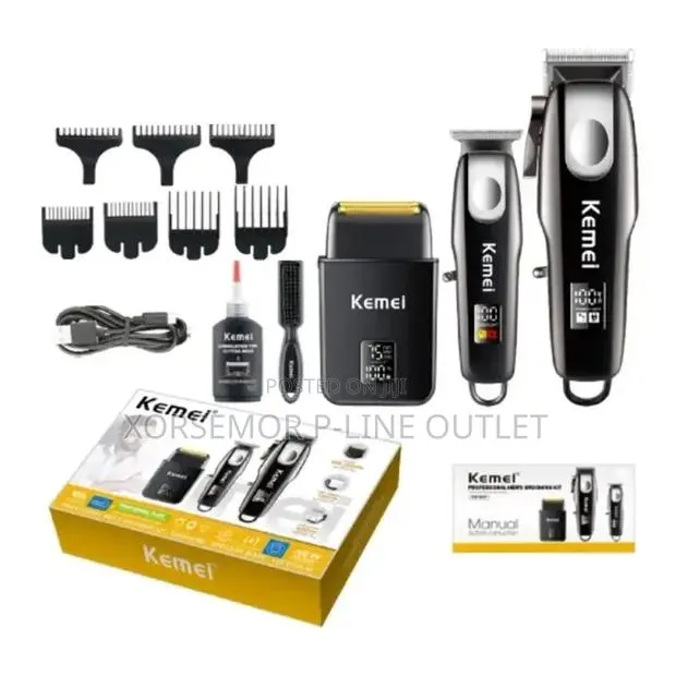 Kemei Professional 3 in 1mens Grooming Kit Km-8531 · Photo 1