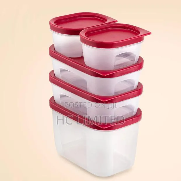 Decakila Food Container Set of 5 - Kmtt119r · Photo 1