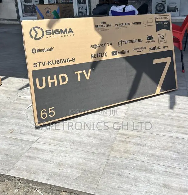 Long Lasting 65 Inch Smart Led Uhd Sigma Clear Screen Tv · Photo 1