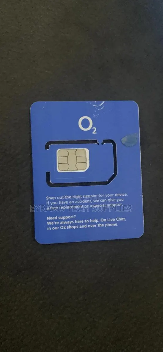 Activated Uk O2 Sim Card · Photo 1