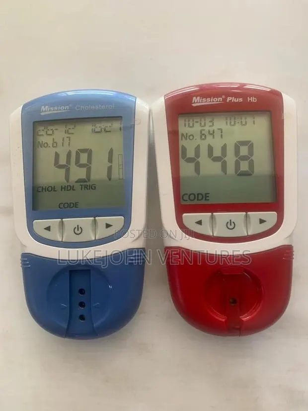Mission Cholesterol Meter and Strip · Photo 1